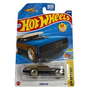 Hot Wheels Long Bloc HW Art Cars 9/10 Blue 2025 1:64 NOC